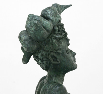 Yulla Lipchitz - Yulla with Elaborate Headpiece