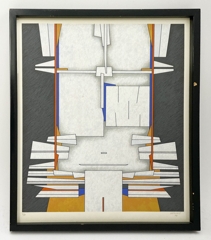 Gunther Gerzso - Untitled (Abstract Composition)