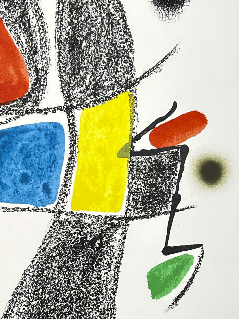 Joan Miró - Maravillas con Variaciones, Acrosticas en el Jardin de Miro (Plate 19)