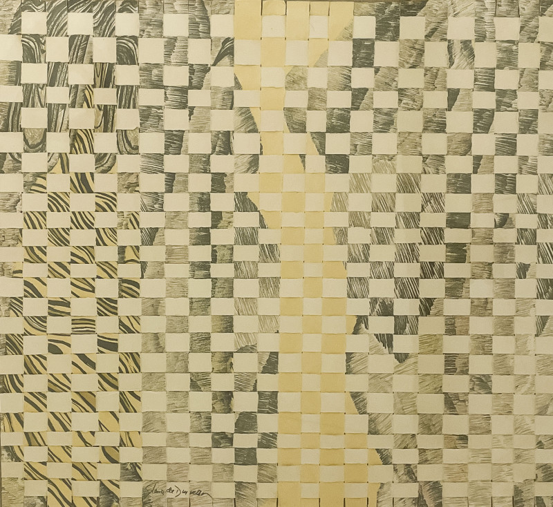 Gloria De Duncan - Untitled (Checkerboard Composition)