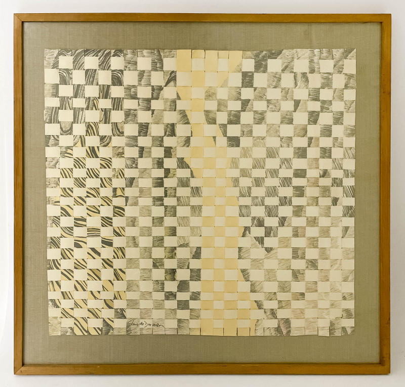 Gloria De Duncan - Untitled (Checkerboard Composition)
