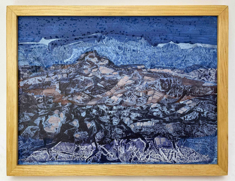Guillermo Ceniceros - Untitled (Blue Landscape)