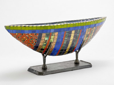 Image for Lot Keke Cribbs - Untitled (Boat with Figural Decoration)