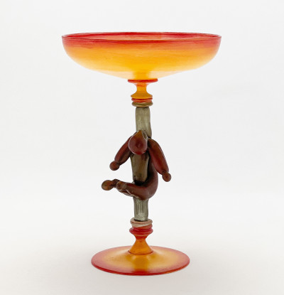 Image for Lot Ruth King - Untitled (Goblet with Figure)