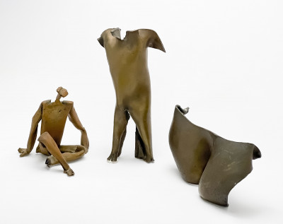 Yves Loyer - Bronze Sculptures, Group of 3