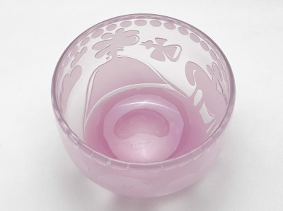 Bertil Vallien - Pink Bowl for Boda