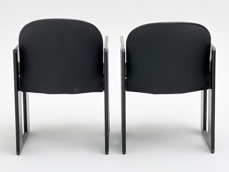 Afra and Tobia Scarpa Dialogo Dining Chairs, Set of 4