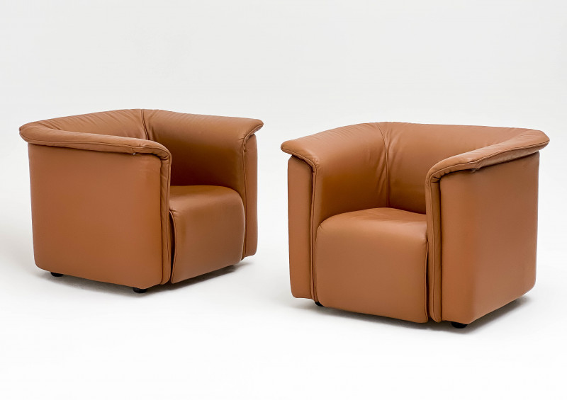 Franz Wittmann Hochbarett Lounge Chairs, Pair