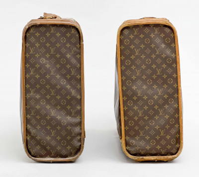 Louis Vuitton Monogram Leather Suitcases, Pair
