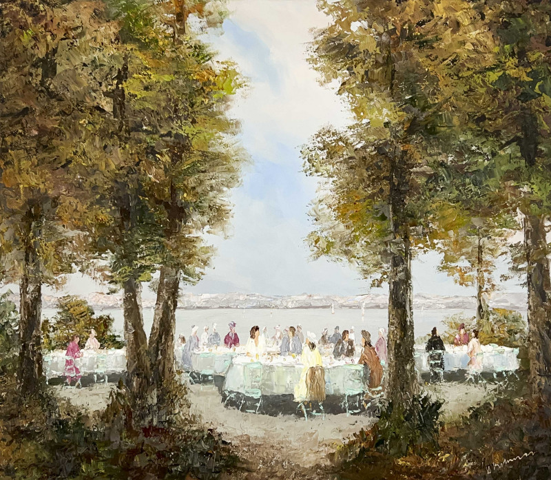 Herbert August Uerpmann - Untitled (Banquet Scene)