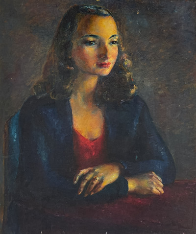 Image for Lot Clara Klinghoffer - Portrait of Simone Podro, London