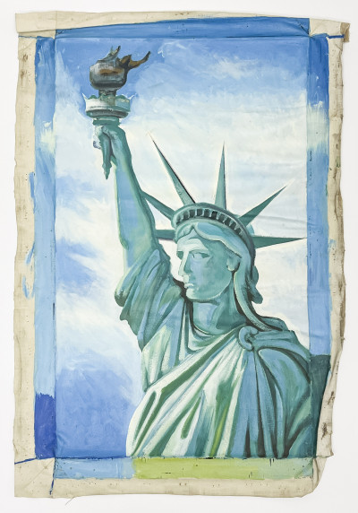 Lowell Nesbitt - Statue of Liberty