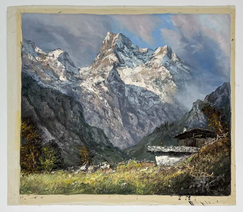Herbert August Uerpmann - Untitled (Mountain Scene)
