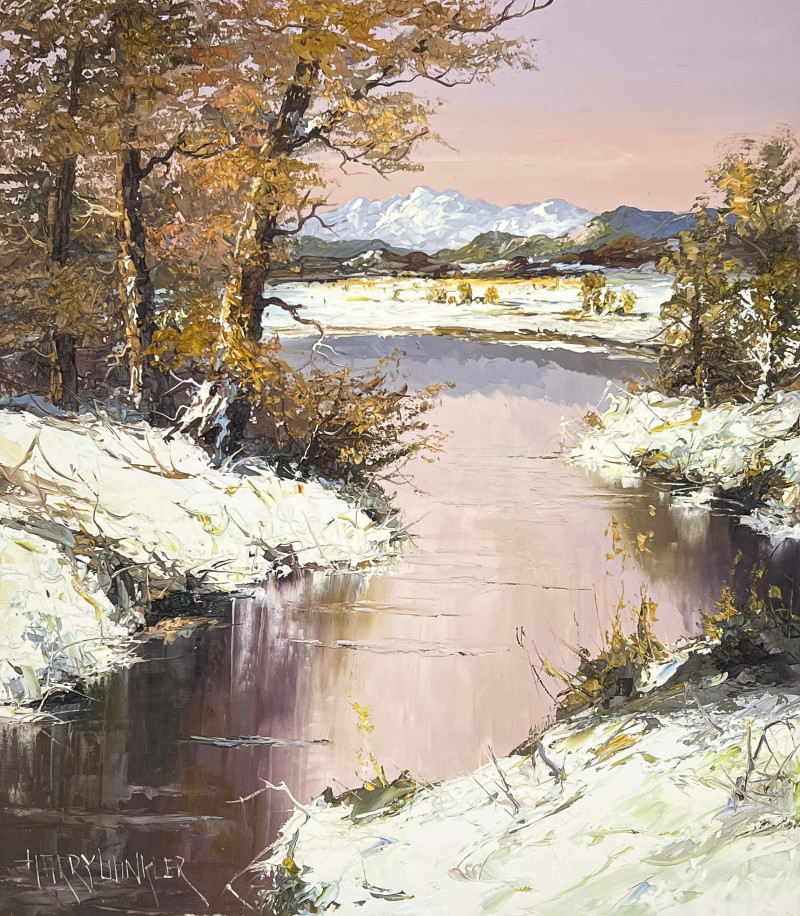 Harry Winkler - Untitled (Winter River)