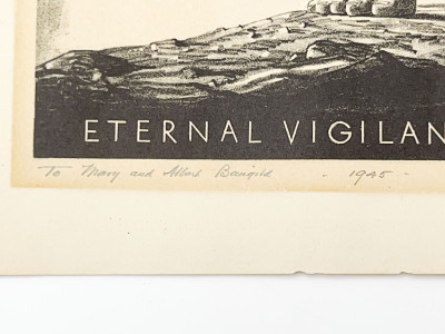 Rockwell Kent - Eternal Vigilance is the Price of Liberty