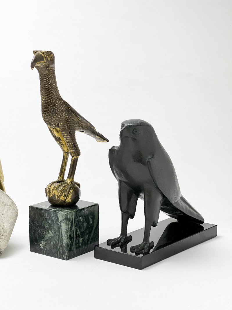 Bastet, Birds, and Jaguar Museum Reproductions, Group of 6