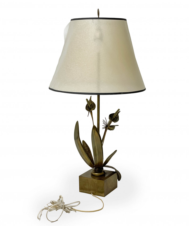 Christian Krekels Bronze Table Lamp
