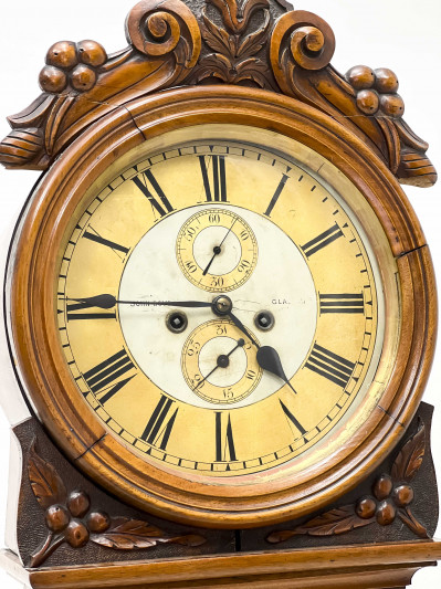 Scottish Drumhead Longcase Clock