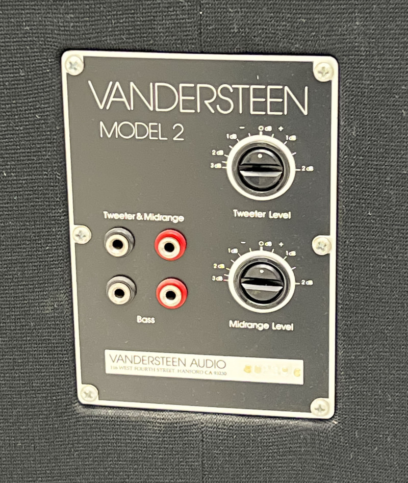 Pair of Vandersteen Model 2 Floor Speakers