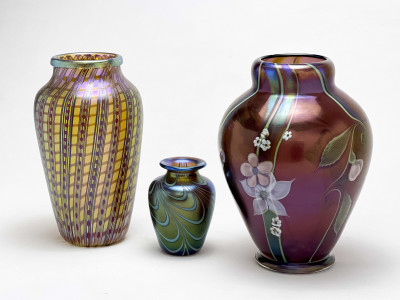 Orient & Flume, 3 Glass Vases