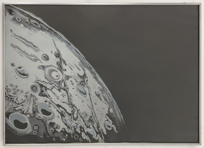 Lowell Nesbitt - Untitled (Lunar Landscape)