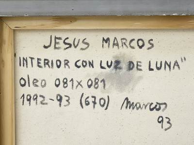 Jesus Marcos - Interior Con Luz de Luna