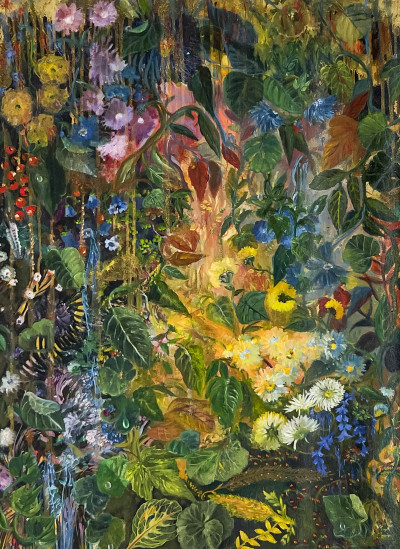 Josele T. Cesarman - Untitled (Floral Landscape)