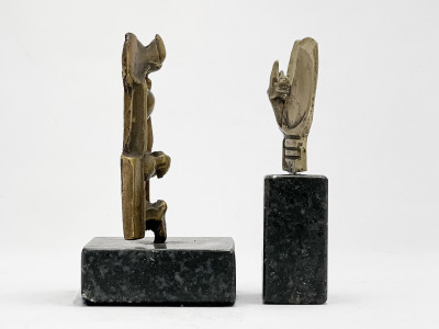 Unknown Artist - 2 Miniature Sculptures