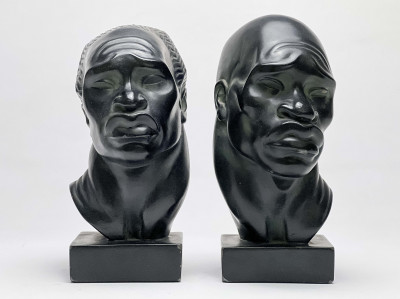 Fred Press Ceramic Busts