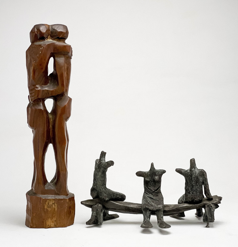 Various Artists - Figural Sculptures, Group of 2