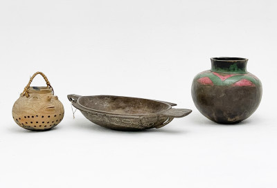 African and Aboriginal Vessels, Group of 3