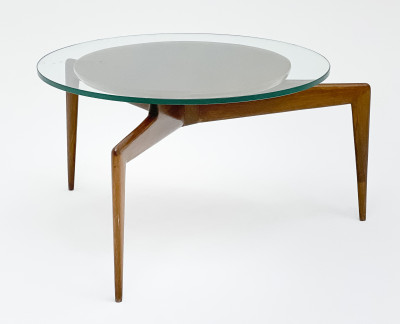 Three-Legged Mid Century Modern Low Table