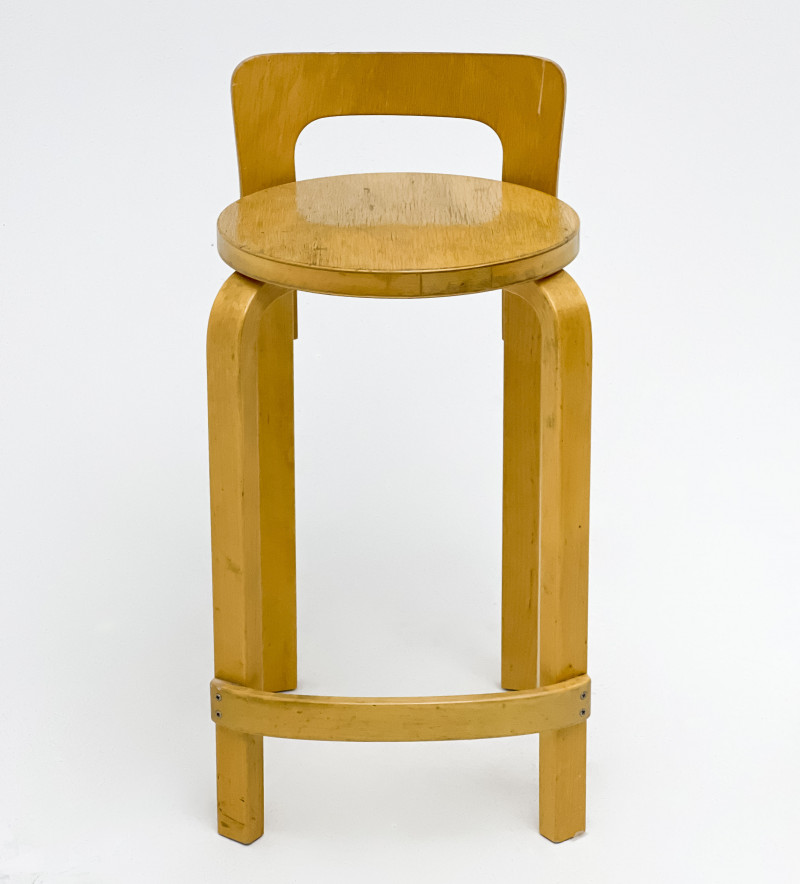 Alvar Aalto L-Leg Chair, model K65