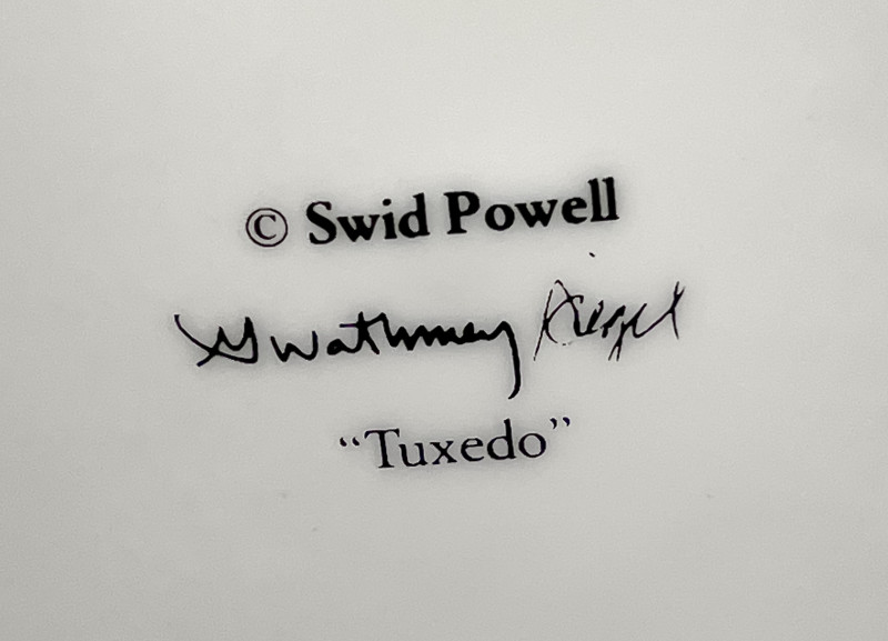 Gwathmey Siegel Kaufman for Swid Powell Porcelain Tuxedo Dinner Partial Service