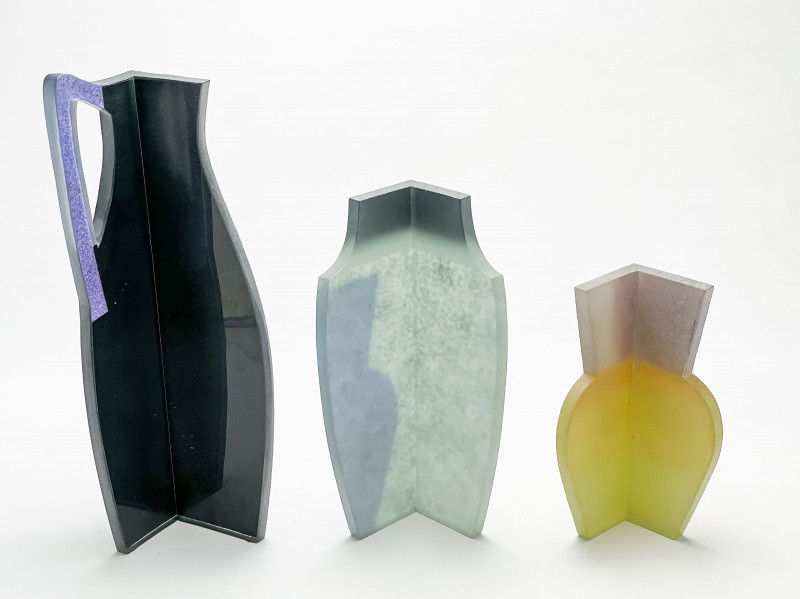 Contemporary Art Glass, Group of 6