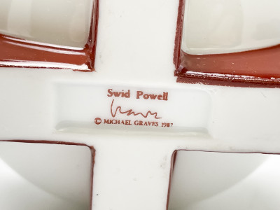 Michael Graves for Swid Powell, Porcelain Creamer and Sugar Bowl