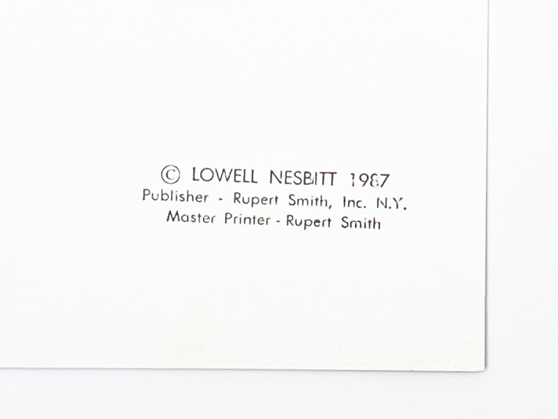 Lowell Nesbitt - Lillies (Series of 4 Works)