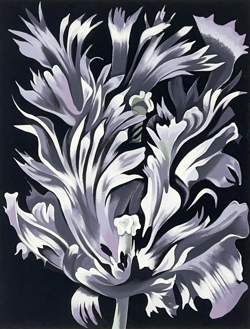Lowell Nesbitt - 6 Large Floral Prints