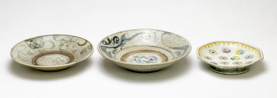 Three Chinese Ceramic Dishes