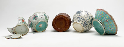 Asian Ceramics, Group of 5