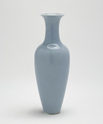 Image for Lot Chinese Porcelain Clair de Lune Amphora Vase