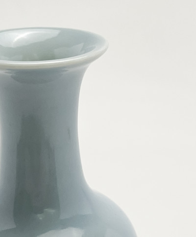 Chinese Porcelain Clair de Lune Amphora Vase