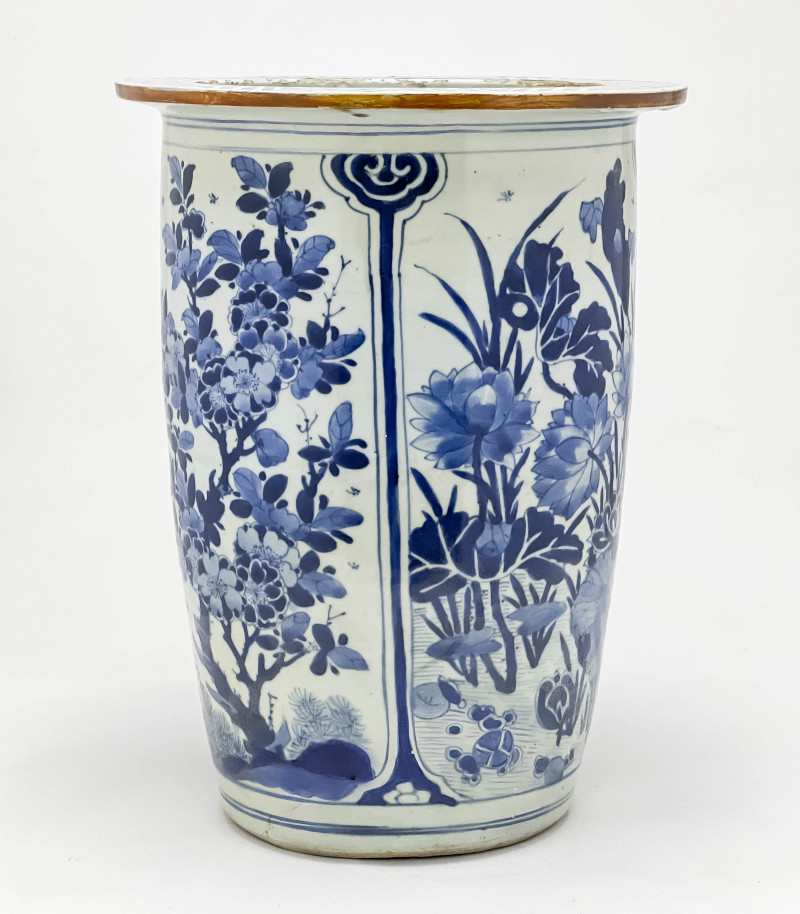 Chinese Blue and White Jardiniere
