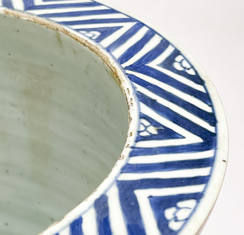Chinese Blue and White Jardiniere
