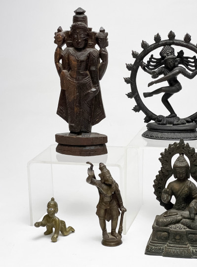 Miniature Figural Sculptures, Group of 11