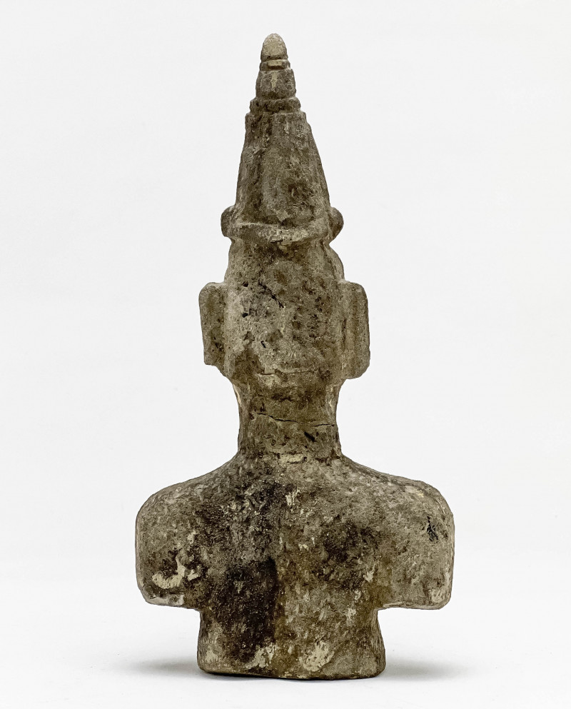 Indonesian Carved Stone Figure of a Deity