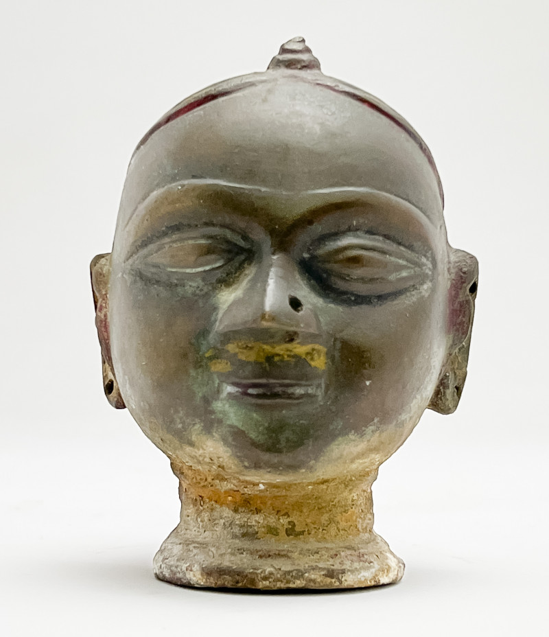Indian Bronze Female Head