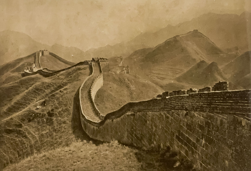 Early Photograph of China, Endless Wall