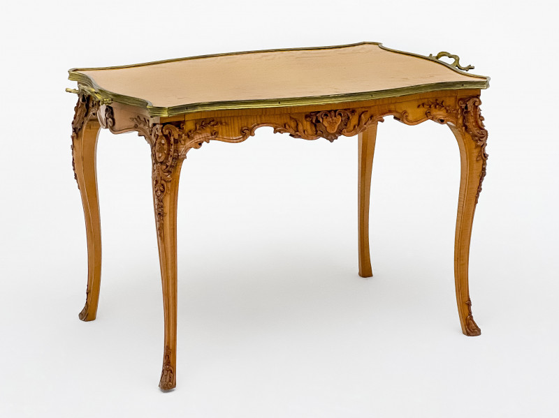 Louis XV Style Tray Top Coffee Table