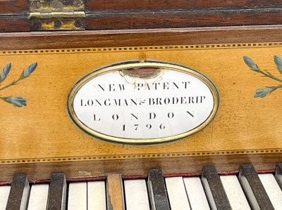 Longman & Broderip George III Mahogany Pianoforte